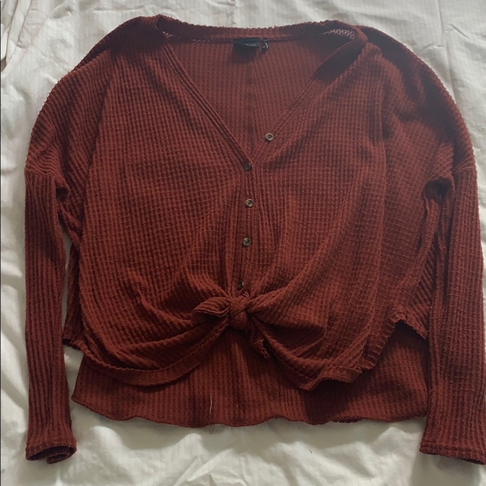Long Sleeve Knit Top